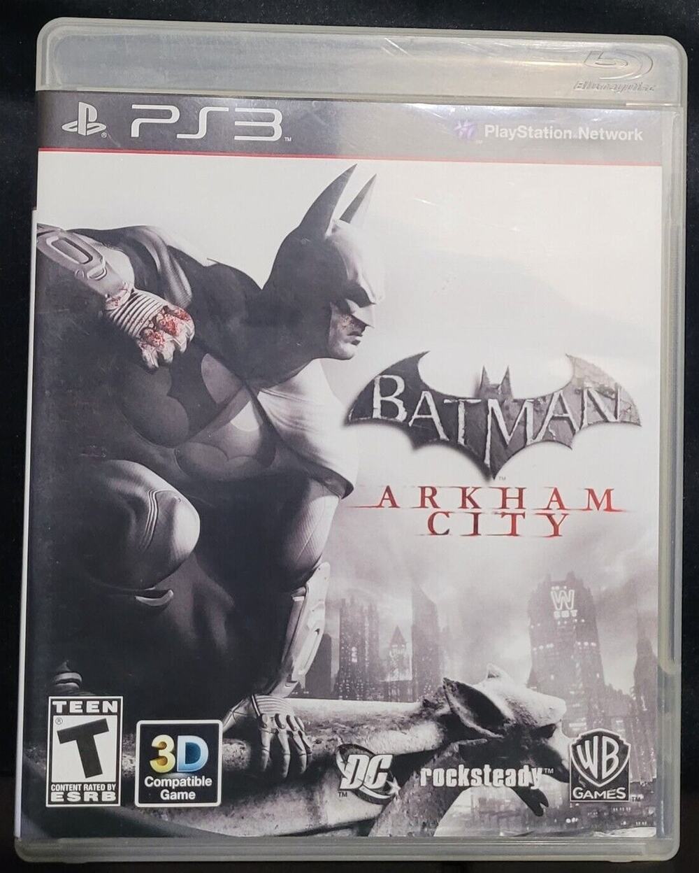 Batman Arkham City (PS3 PlayStation 3 2011) With Manual